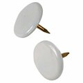 Hillman CAPPED WHITE THUMB TACK F-PAK 532446